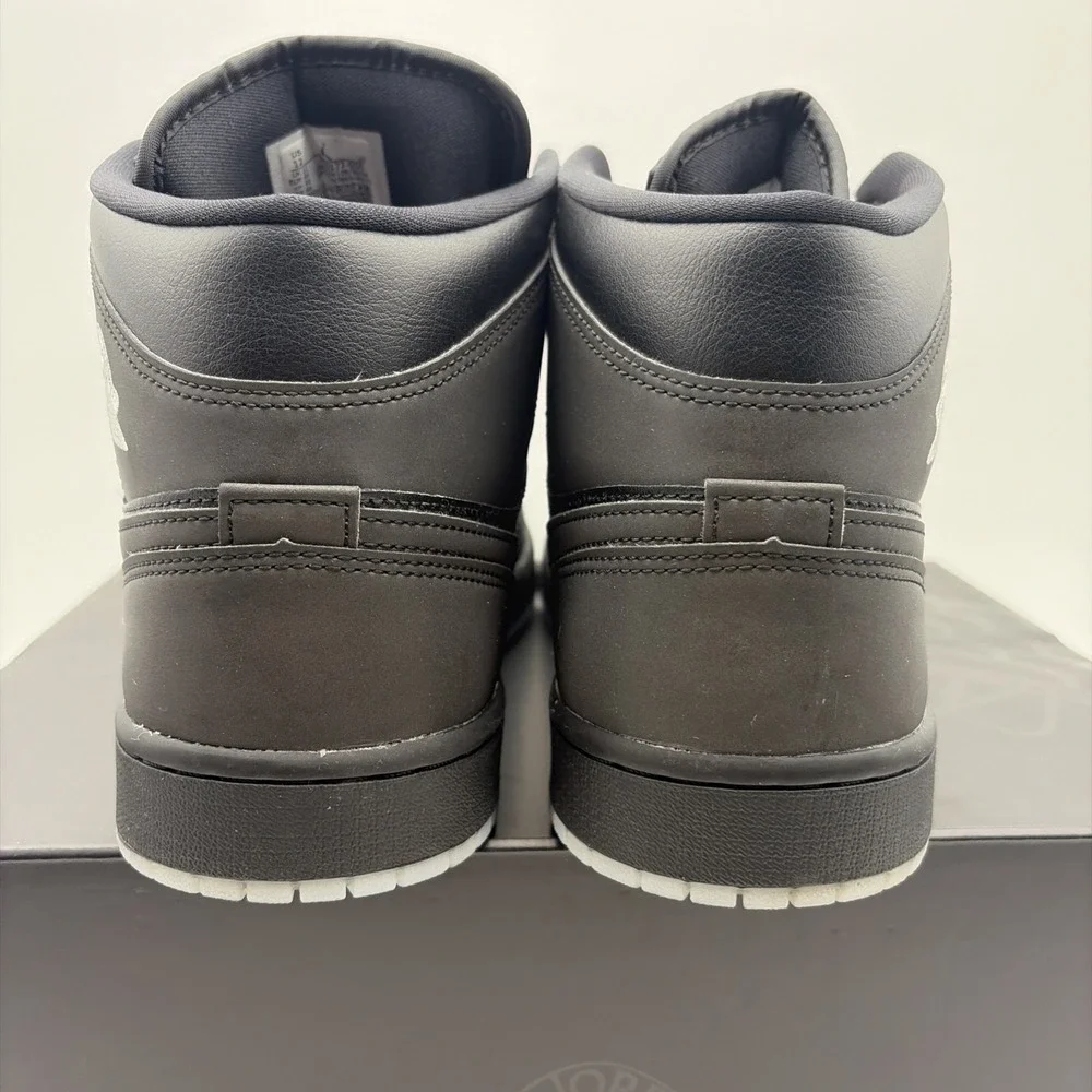 Jordan Air Jordan 1 SE Mid Black Metallic Reimagined HV5177-010 Mens Size 12